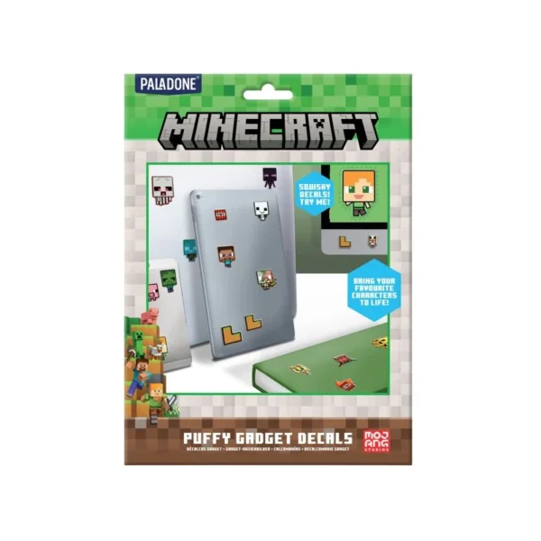 MINECRAFT PUFFY GADGET DECALS