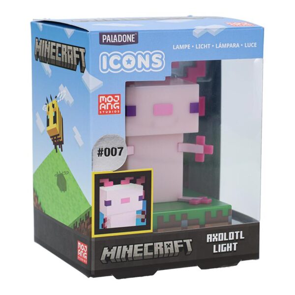 ICONS LIGHT - MINECRAFT AXOLOTL LYS