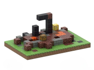 190 Cubecraft Magnetiske Byggeklodser – Lost Nether Portal