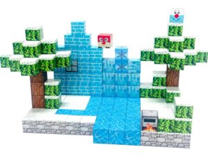 Snowy Backyard - 150 klodser