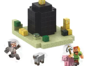 minecraft byggeklodser - Obsidian Endesten Søjle - 192 Klodser