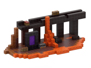 Nether Portal Fortress - 480 Klodser + 15 Figurer