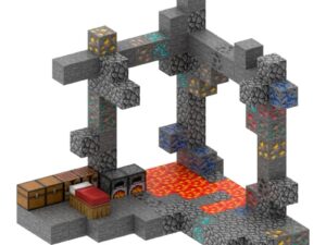 Lava & Mineral Grotten - 128 Klodser + 6 Figurer