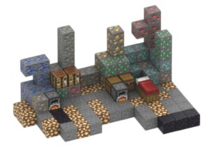 Minehuset - 128 Klodser + 6 Figurer