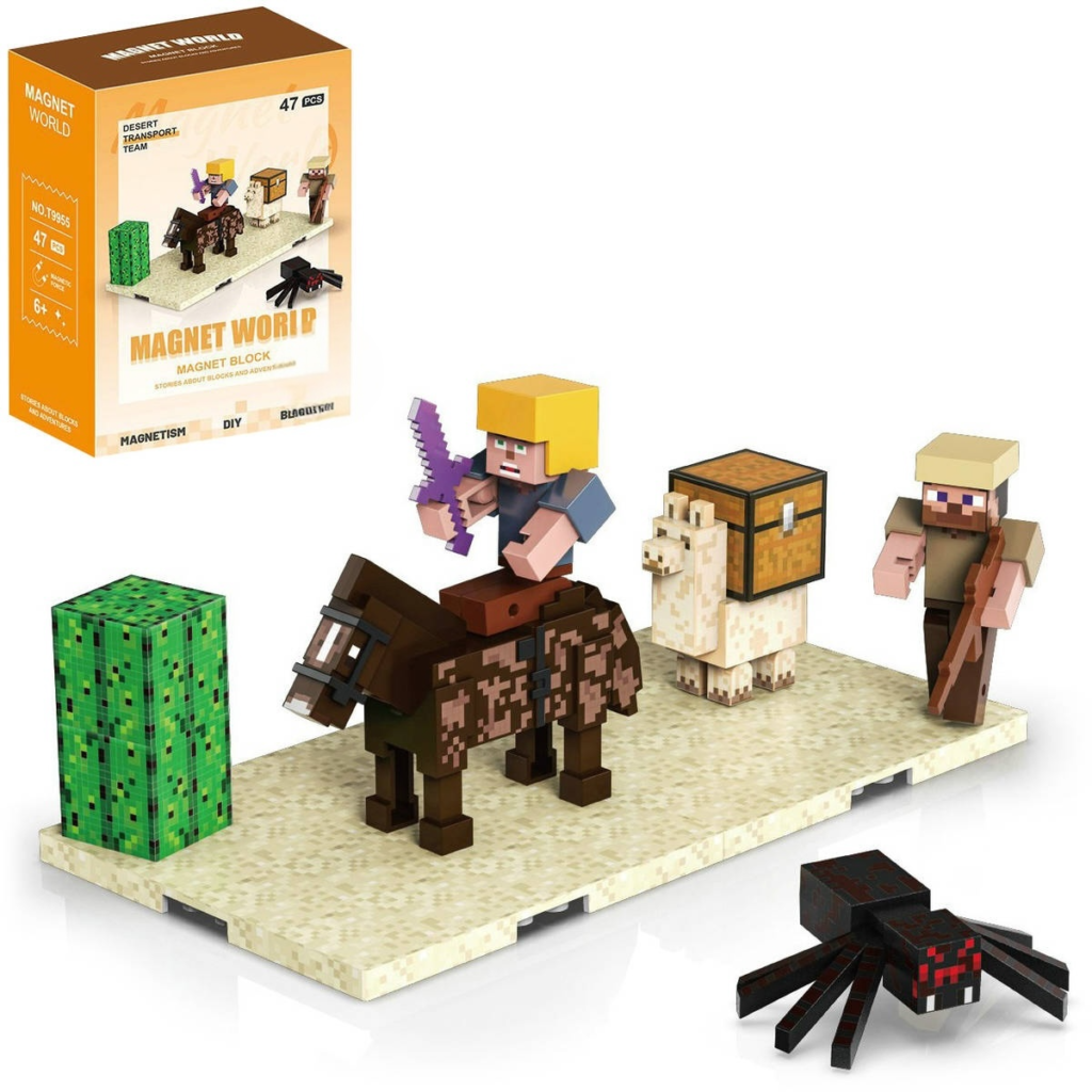 Ørken Transport Team - Magnetisk byggesæt