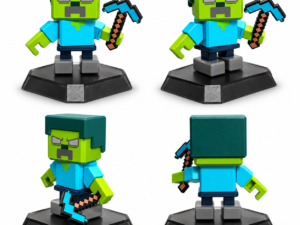 Magnetisk Blocks Pixel Figur – byg, leg og saml Oplev en sjov magnetisk pixel-figur, hvor leg og samlerglæde går hånd i hånd. Figuren har et cool, blokbaseret gaming-look og består af flere dele, der holdes sammen ved hjælp af magneter. Figuren kan skilles ad og samles igen, så arme, ben, krop og andre dele kan tages fra hinanden og sættes sammen. Magneterne gør det både nemt og tilfredsstillende at samle figuren igen og igen. Magnetisk leg og samleobjekt Den magnetiske figur er både sjov at lege med og flot at have stående på værelset eller skrivebordet. Den er derfor oplagt til børn, der elsker pixeluniverser, gaming og byggefigurer, men også til dem, der gerne vil samle på forskellige figurer. Har du flere modeller, kan du skabe din helt egen samling af magnetiske pixel-figurer. Fordele: Magnetisk figur med blok-/pixel-design Kan skilles ad og samles igen De forskellige dele holdes sammen med magneter Sjov kombination af figur, leg og samlerobjekt Flot som dekoration på værelset eller skrivebordet Perfekt til fans af gaming og pixeluniverser Flere forskellige figurer kan samles