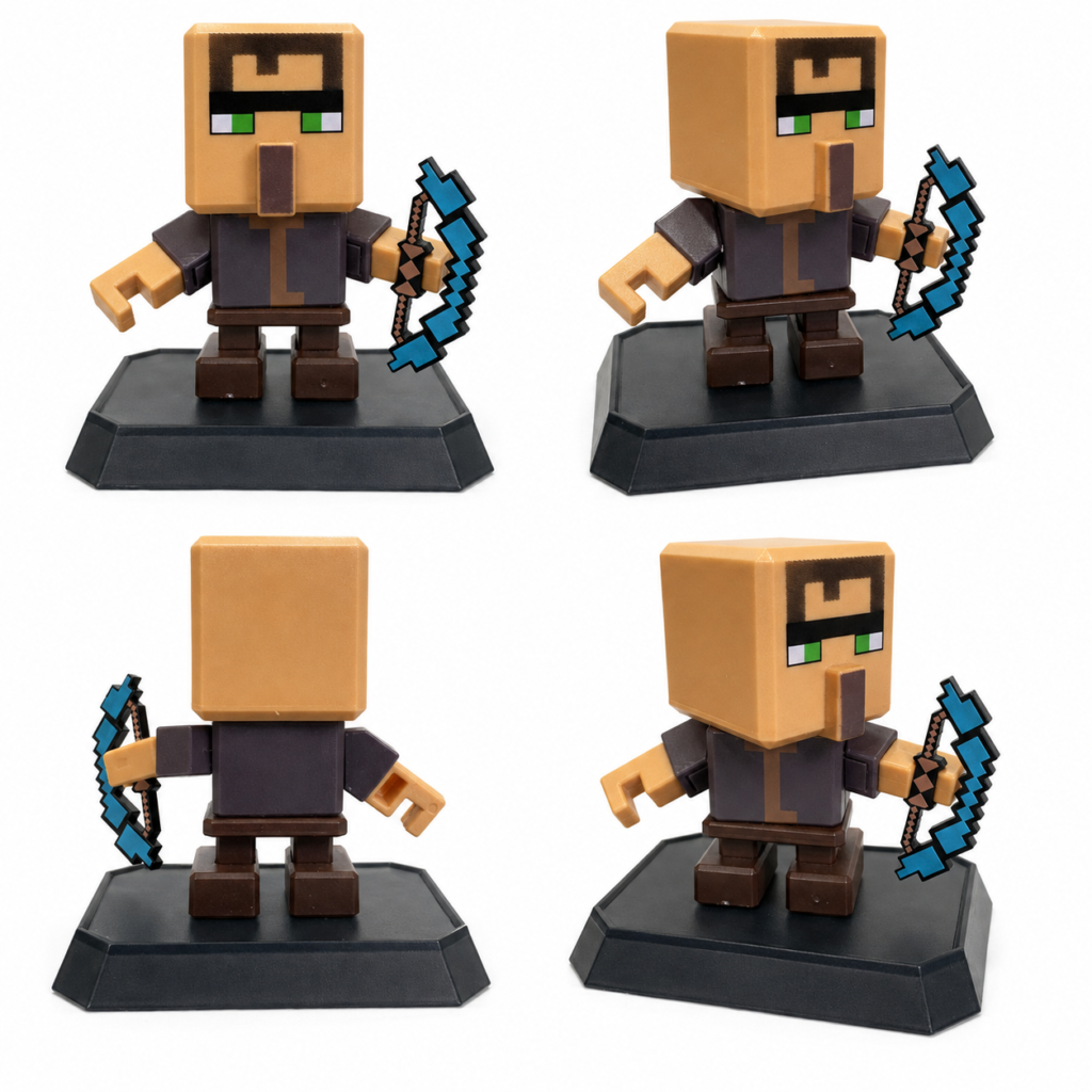 Magnetisk Blocks Pixel Figur – byg, leg og saml Oplev en sjov magnetisk pixel-figur, hvor leg og samlerglæde går hånd i hånd. Figuren har et cool, blokbaseret gaming-look og består af flere dele, der holdes sammen ved hjælp af magneter. Figuren kan skilles ad og samles igen, så arme, ben, krop og andre dele kan tages fra hinanden og sættes sammen. Magneterne gør det både nemt og tilfredsstillende at samle figuren igen og igen. Magnetisk leg og samleobjekt Den magnetiske figur er både sjov at lege med og flot at have stående på værelset eller skrivebordet. Den er derfor oplagt til børn, der elsker pixeluniverser, gaming og byggefigurer, men også til dem, der gerne vil samle på forskellige figurer. Har du flere modeller, kan du skabe din helt egen samling af magnetiske pixel-figurer.